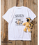 「Shaun the Sheep」フロントロゴプリントTシャツ