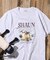 「Shaun the Sheep」フロントロゴプリントTシャツ