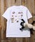 「Shaun the Sheep」フード バックプリントTシャツ