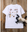 「Shaun the Sheep」フード バックプリントTシャツ