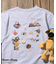 「Shaun the Sheep」フード バックプリントTシャツ