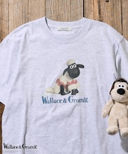 「Wallace ＆ Gromit」 Shaun Tシャツ