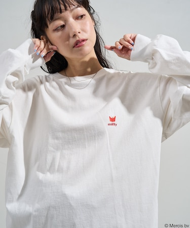 miffy トースト バッグプリントロンT