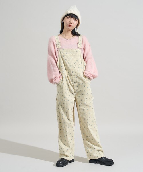 Vintageヨーロピアンエコバッグリメイクサロペット｜フリークスストア