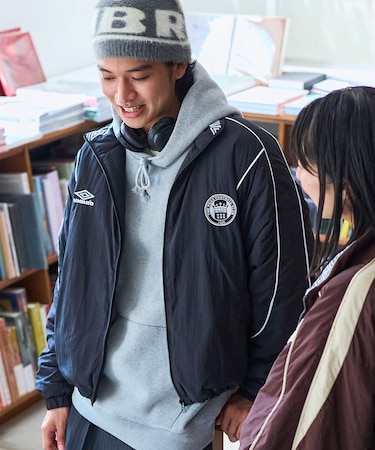 別注 Padding Nylon Track JACKET