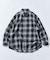 Relax Fit リラックスフィット オンブレチェック  ネルシャツ 【限定展開】