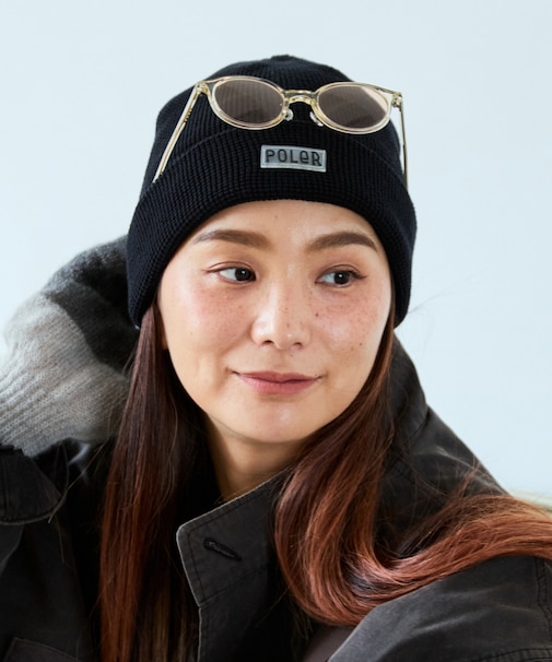 別注 BEANIE ワンポイントロゴ ビーニー