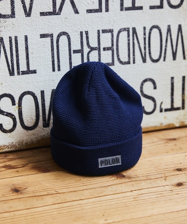 別注 BEANIE ワンポイントロゴ ビーニー