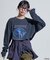 【DISNEY FANTASIA】 箔フロントプリント 長袖Tシャツ