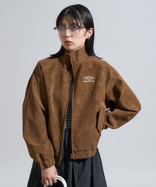 別注 LEATHERETTE STAND COLLAR  BLOUSON