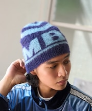 別注 モヘアロゴビーニー