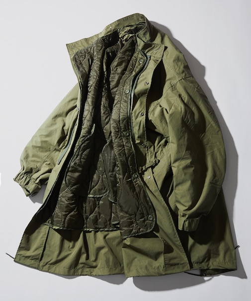 ビッグシルエット M-65 ライナーセットモッズコート/コート＆キルティングライナーセット/2枚セット/3WAY 【限定展開】