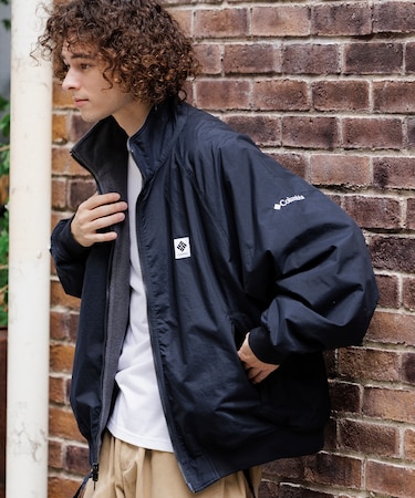 Columbia×FREAK'S STORE 別注 インペリアルパーク ナイロン フリース リバーシブルブルゾン 【限定展開】