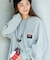 別注 ECO HYBRID LOGO LS TEE 別注エコハイブリッド ルーズフィット ポケットロングスリーブTシャツ