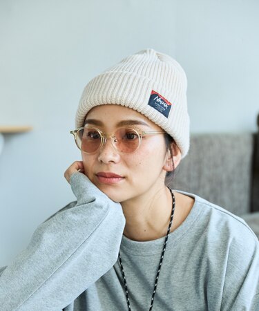 別注 BOX LOGO BULKY BEANIE ボックスロゴ バルキービーニー