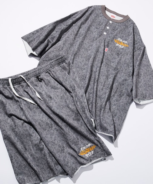 別注 KANNAIGI Tempalay healthknit 裏毛 セットアップ