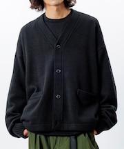 リラックスフィット イージーケア ウォッシャブル Vネックカーディガン 【限定展開】