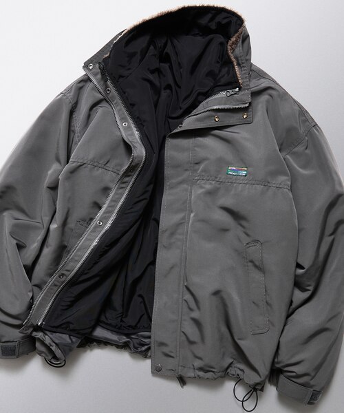 リバーシブルライナーセット 4way スタンドカラー ブルゾン / ナイロン