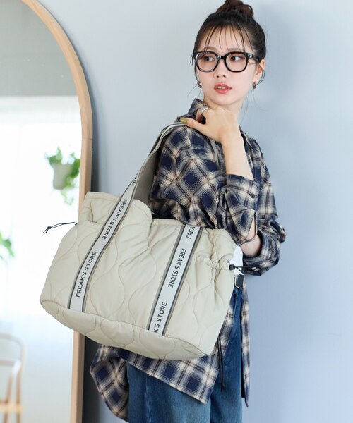 限定展開 FREAK'S STORE テープ キルティング ドローコード