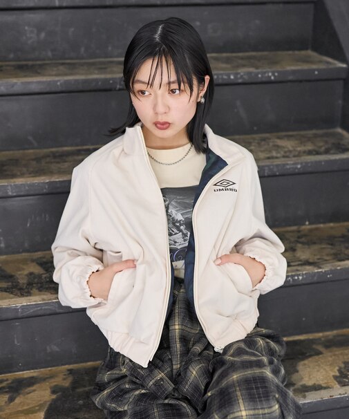 別注 Corduroy Stand Collar Blouson