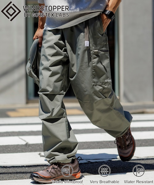 別注 GORE-TEX WINDSTOPPER BELTED PANTS｜フリークスストアの