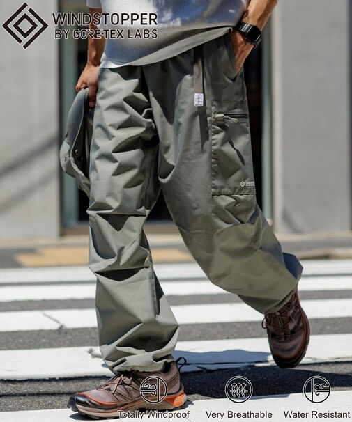 別注 GORE-TEX WINDSTOPPER BELTED PANTS