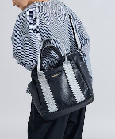 別注 2WAY A4サイズ ジャガードテープ トートバッグ　限定展開