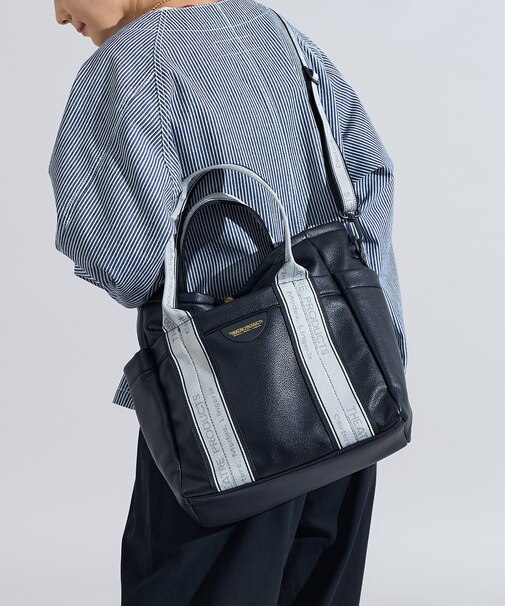 別注 2WAY A4サイズ ジャガードテープ トートバッグ　限定展開