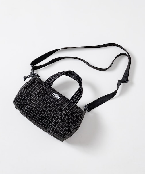別注 flannel Mini Boston Bag