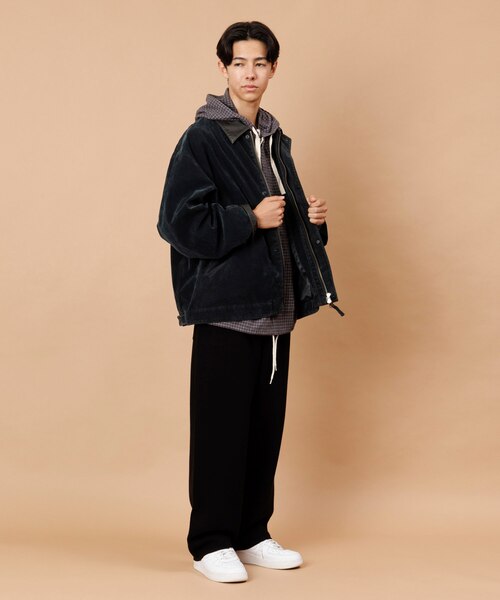 NBA チームロゴ刺繍 ナイロン バーシティジャケット/スタジャン