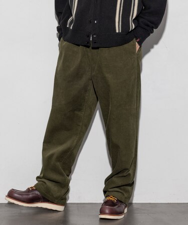 別注 SMU WIDE CORDUROY CHEF PANTS