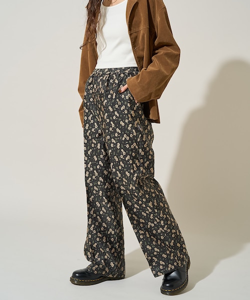IRENE フラワージャガードパンツ JOURNAL STANDARD（ジャーナルスタンダード）の「【TOLIGHT