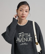 配色ロゴ刺繍ニット 限定展開