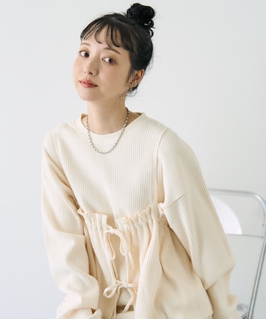 【セットアイテム】ワッフル ロンTビスチェセット