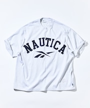 【Exclusive】 ダブルネーム アーチロゴ クルーネックTシャツ ショートスリーブ