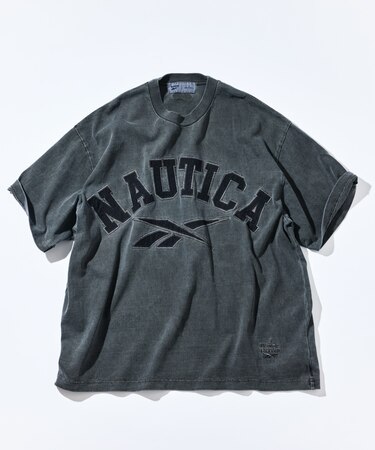 【Exclusive】 ダブルネーム アーチロゴ ピグメント クルーネックTシャツ ショートスリーブ