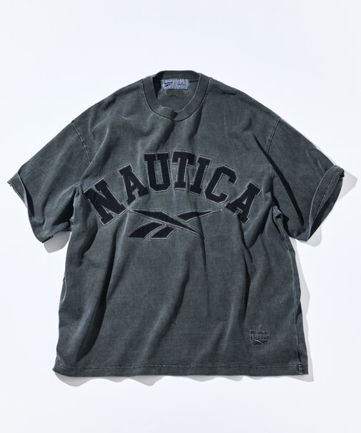 【Exclusive】 ダブルネーム アーチロゴ ピグメント クルーネックTシャツ ショートスリーブ