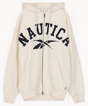 【Exclusive】ダブルネーム アーチロゴ ヘビーウェイト ジップアップ フーディー