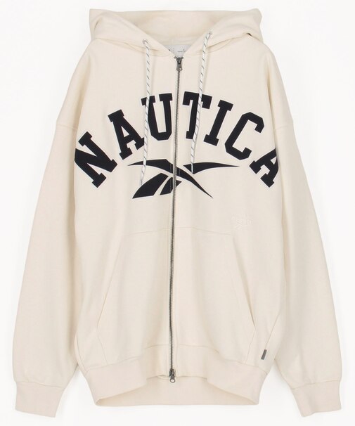 【Exclusive】ダブルネーム アーチロゴ ヘビーウェイト ジップアップ フーディー