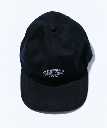 【Exclusive】ダブルネーム コットンツイル キャップ