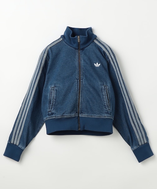 DENIM TRACK TOP