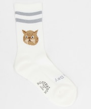 ”CAT”モチーフソックス