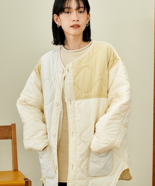 パッチワーク キルトジャケット｜フリークスストアの通販｜&mall