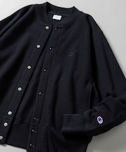 別注 REVERSE WEAVE SNAP SWEAT JACKET