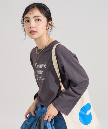 【セットアイテム】オーガンジー ロゴTシャツセット