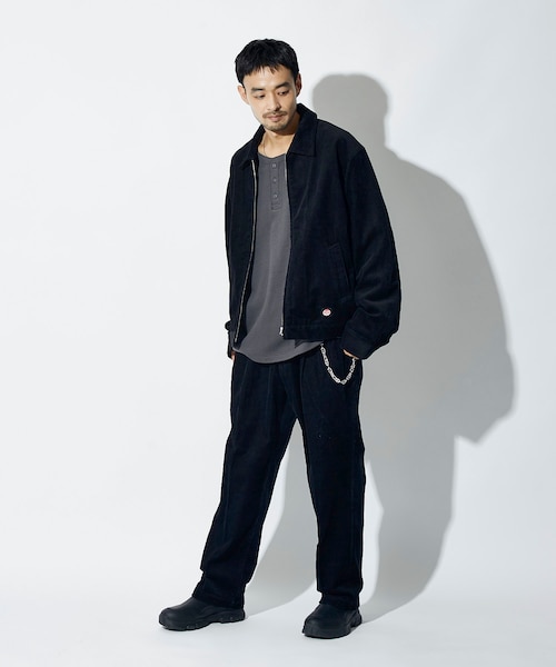 ⭐️プリーツプリーズダメージ加工デニムジャケット極美品⭐️ ◇OUTLET SALE◇【MATSUFUJI】Bleach Denim Work Jack/BLUE [M241-1411