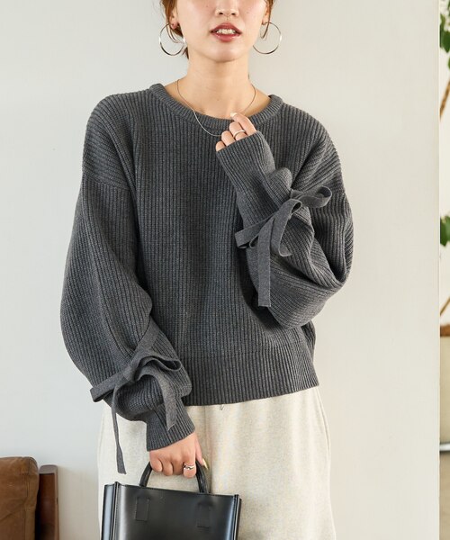 限定‼️ビアズリー完売‼️ウエストリボン2wayアウター 2WAY】リバーシブルショートボア アウター / any SiS