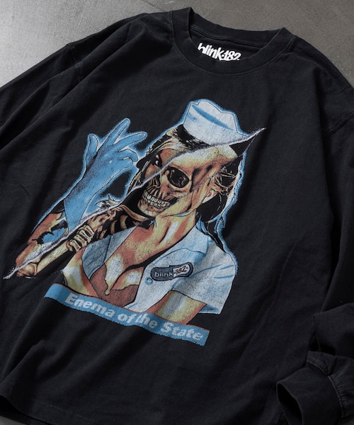 EXCLUSIVE】BLINK182 back print L/S Tee｜フリークスストアの通販