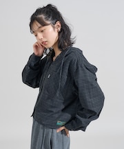 別注 フード付き ネルシャツ