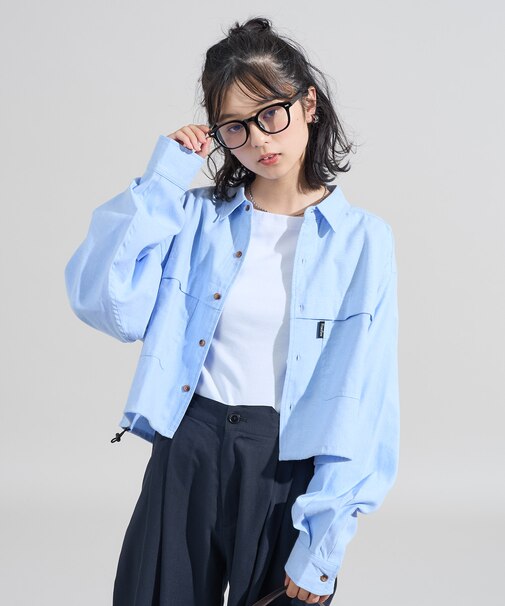 別注 オックス フィッシングポケットシャツ